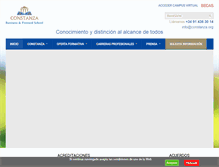 Tablet Screenshot of constanza.org